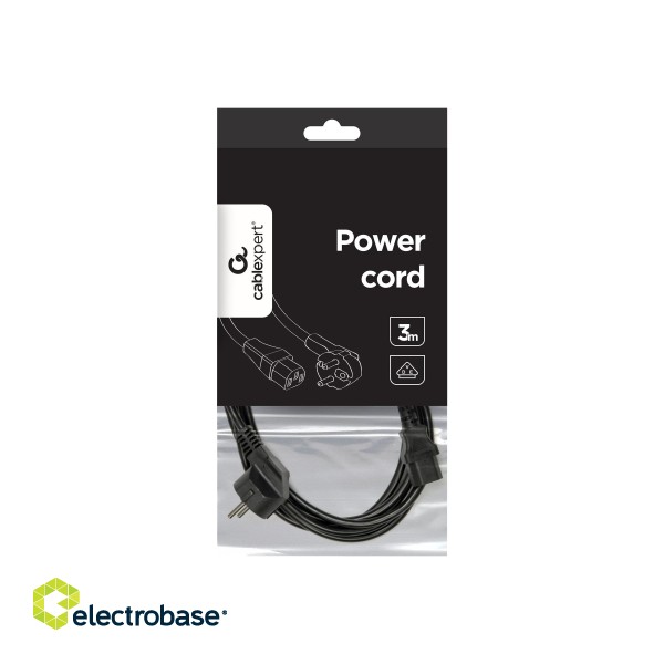 Cablexpert | PC-186-VDE-3M Power cord (C13) image 4
