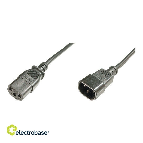 Digitus | Power Cord extension cable  C13 - C14 paveikslėlis 2