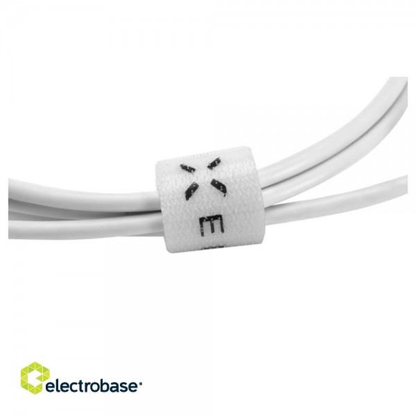 Fixed | Data And Charging Cable With USB/lightning Connectors | White image 2