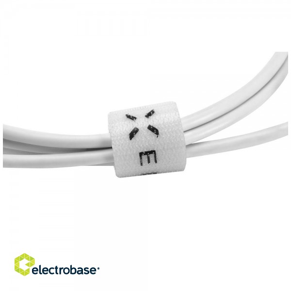 Fixed | Data And Charging Cable With USB/lightning Connectors | White image 2
