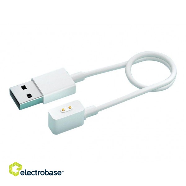 Xiaomi | Magnetic Charging Cable for Wearables 2 | White фото 2
