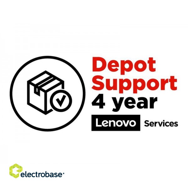 Lenovo | Warranty | 4Y Depot (Upgrade from 1Y Depot) | 4 year(s) | No | Depot/CCI upgrade from 1Y paveikslėlis 2