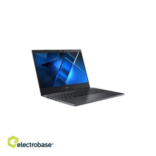 Acer | TravelMate | TMP414-52-784K | Blue | 14 " | IPS | WUXGA | 1920 x 1200 | Intel Core i7 | i7-1260P | 16 GB | SSD 512 GB | Intel Iris Xe Graphics | No Optical drive | Windows 11 Pro | Keyboard language English | Keyboard backlit | Warra image 7