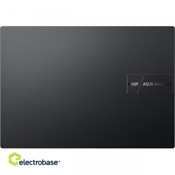 Asus | Vivobook 14 OLED M1405YA-KM048W | Indie Black | 14 " | OLED | 2.8K | 2880 x 1800 pixels | 90 Hz | Glossy | AMD Ryzen 7 | 7730U | 16 GB | 8GB DDR4 on board paveikslėlis 3