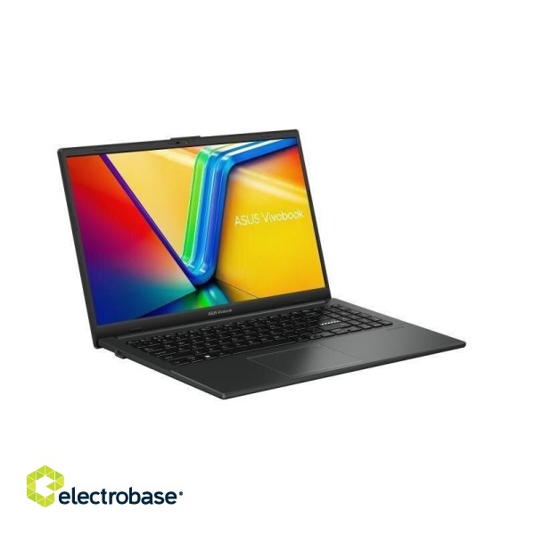 Asus | Vivobook E1504FA-BQ184W | Black | 15.6 " | IPS | FHD | 1920 x 1080 pixels | 60 Hz | Non-Glare | AMD Ryzen 3 | 7320U | 8 GB | DDR5 | SSD 512 GB | AMD Radeon Graphics | Windows 11 Home in S Mode | 802.11ax | Keyboard language English | image 2