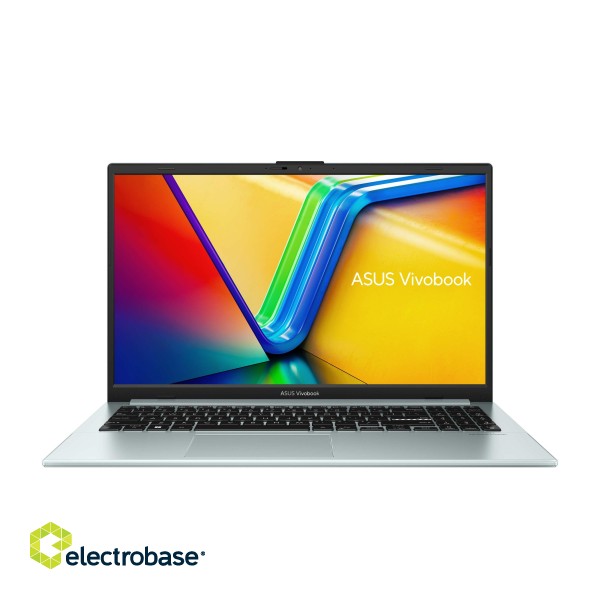 Asus | Vivobook Go 15 OLED E1504FA-L1419W | Green Grey | 15.6 " | OLED | FHD | 1920 x 1080 pixels | Glossy | AMD Ryzen 5 | 7520U | 16 GB | LPDDR5 | SSD 512 GB | AMD Radeon Graphics | Windows 11 Home | 802.11ax | Bluetooth version 5.3 | Keyb paveikslėlis 2