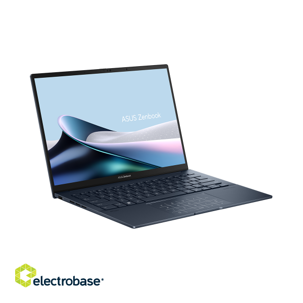 Asus | Zenbook 14 OLED UX3405MA-PP069W | Ponder Blue | 14.0 " | OLED | 3K | 2880 x 1800 pixels | Glossy | Intel Core U7 | 155H | 16 GB | LPDDR5X on board | SSD 1000 GB | Intel Arc Graphics | Windows 11 Home | 802.11ax | Bluetooth version 5. фото 2