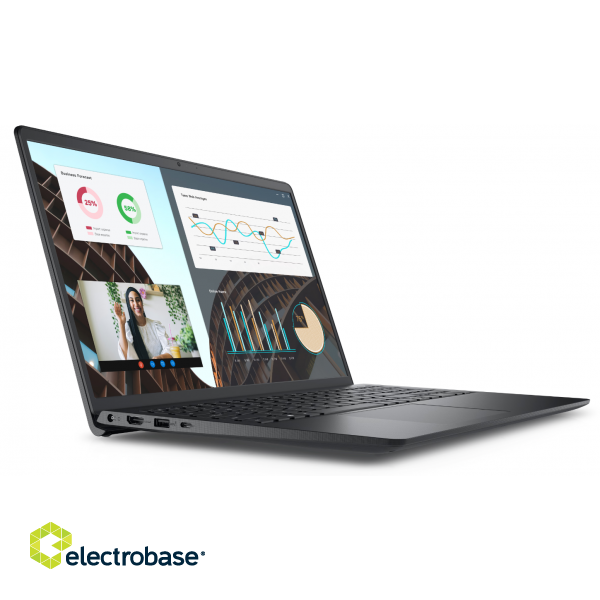 Dell | Vostro 15 3530 | Black | 15.6 " | WVA | FHD | 1920 x 1080 | Anti-glare | Intel Core i5 | i5-1335U | 8 GB | DDR4 | SSD 256 GB | NVIDIA GeForce MX550 | GDDR6 | 2 GB | Ubuntu | 802.11ac | Keyboard language English | Keyboard backlit | W image 2