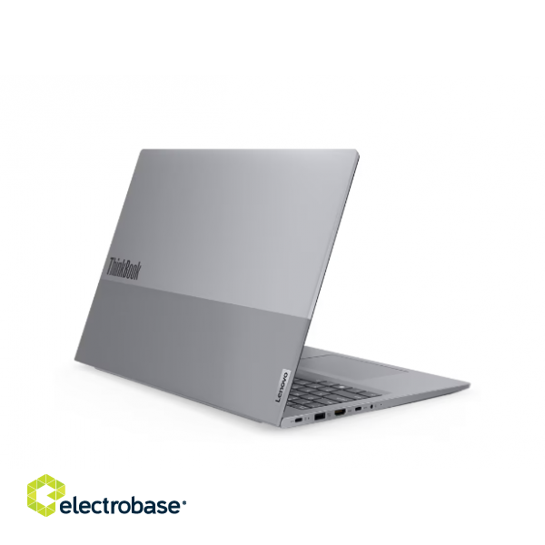 Lenovo | ThinkBook 16 GEN 6 | Arctic Grey | 16 " | IPS | WUXGA | 1920 x 1200 pixels | Anti-glare | AMD Ryzen 5 | 7530U | 16 GB | SO-DIMM DDR4 | SSD 512 GB | AMD Radeon Graphics | Windows 11 Pro | 802.11ax | Bluetooth version 5.3 | Keyboard  paveikslėlis 5