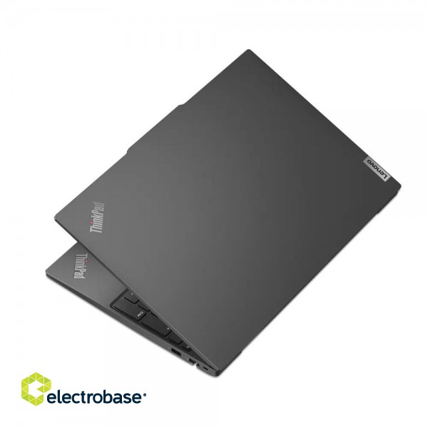 Lenovo | ThinkPad E16 (Gen 1) | Black | 16 " | IPS | WUXGA | 1920 x 1200 | Anti-glare | Intel Core i7 | i7-1355U | 16 GB | DDR4-3200 | SSD 512 GB | Intel Iris Xe Graphics | Windows 11 Pro | 802.11ax | Bluetooth version 5.1 | Keyboard langua image 4