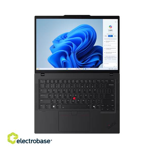 Lenovo ThinkPad T14 Gen 5 | Black | 14 " | IPS | WUXGA | 1920 x 1200 pixels | Anti-glare | Intel Core U7 | 155U | 32 GB | SO-DIMM DDR5 | SSD 1000 GB | Intel Graphics | Windows 11 Pro | 802.11ax | Bluetooth version 5.3 | LTE Upgradable | Key фото 8