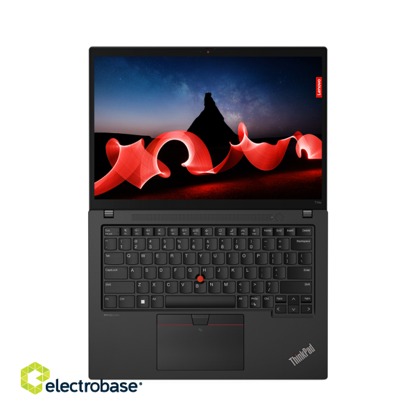 Lenovo | ThinkPad T14s (Gen 4) | Black | 14 " | IPS | WUXGA | 1920 x 1200 | Anti-glare | Intel Core i7 | i7-1355U | 32 GB | Soldered LPDDR5x-4800 | SSD 1000 GB | Intel Iris Xe Graphics | Windows 11 Pro | 802.11ax | Bluetooth version 5.1 | L фото 8