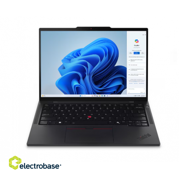 Lenovo ThinkPad T14s Gen 5 | Black | 14 " | IPS | WUXGA | 1920 x 1200 pixels | Anti-glare | Intel Core U7 | 155U | 16 GB | Soldered LPDDR5x | SSD 512 GB | Intel Graphics | Windows 11 Pro | 802.11ax | Bluetooth version 5.3 | LTE Upgradable | image 1