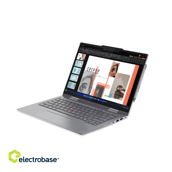 Lenovo | ThinkPad X1 2-in-1 Gen 9 | Grey | 14 " | IPS | Touchscreen | WUXGA | 1920 x 1200 pixels | Anti-glare | Intel Core U7 | 155U | 16 GB | LPDDR5x | SSD 512 GB | Intel Graphics | Windows 11 Pro | 802.11ax | Bluetooth version 5.3 | LTE U image 2