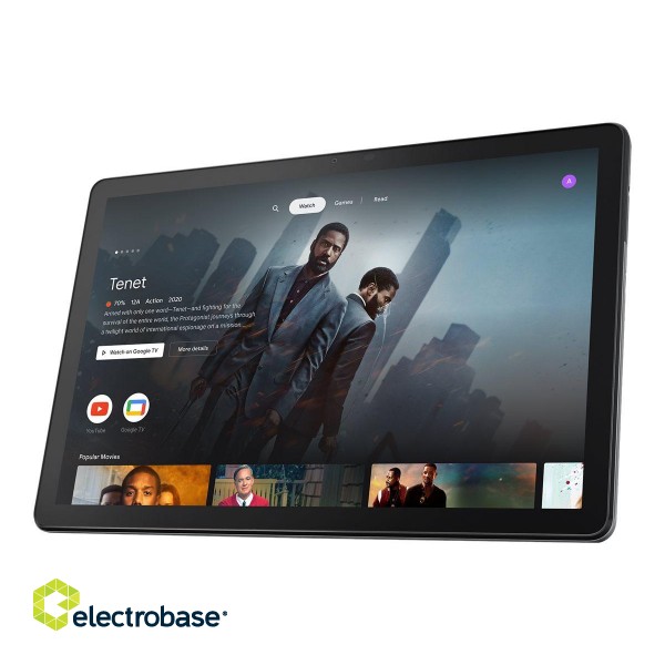 Lenovo | Tab | M10 (3rd Gen) TB328FU | WUXGA | 10.1 " | Storm Grey | 1920 x 1200 pixels | Unisoc T610 | 4 GB | Soldered LPDDR4x | 64 GB | Wi-Fi | Front camera | 5 MP | Rear camera | 8 MP | Bluetooth | 5.0 | Android | 11 | Warranty 24 month( paveikslėlis 6