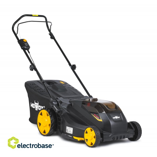 MoWox | 40V Comfort Series Cordless Lawnmower | EM 4340 PX-Li | Mowing Area 350 m² | 2500 mAh | Battery and Charger included paveikslėlis 1