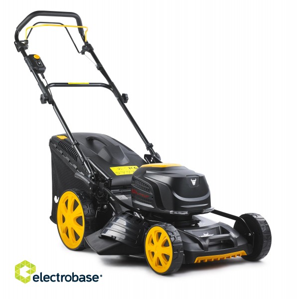 MoWox | 62V Excel Series Cordless Lawnmower | EM 4662 SX-Li | Mowing Area 750 m² | 4000 mAh | Battery and Charger included image 1