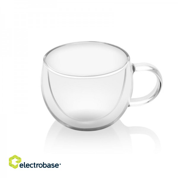 ETA | Espresso cups | ETA518091000 | For espresso coffee | Capacity  L | 2 pc(s) | Dishwasher proof | Glass image 3