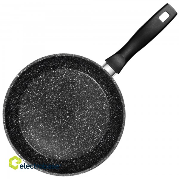 Stoneline | 10640 | Pan Set of 2 | Frying | Diameter 20/26 cm | Suitable for induction hob | Fixed handle | Anthracite image 4
