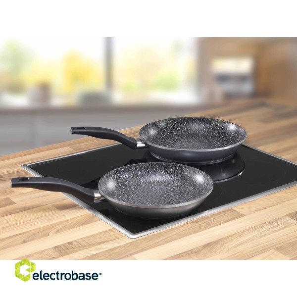 Stoneline | Pan Set of 2 | 6937 | Frying | Diameter 24/28 cm | Suitable for induction hob | Fixed handle | Anthracite фото 4