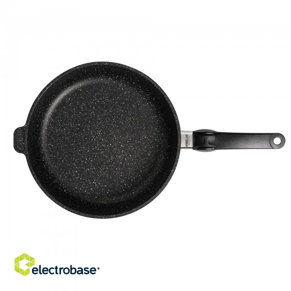 Stoneline | 16318 | Stewing Pan | Stewing | Diameter 28 cm | Suitable for induction hob | Removable handle image 2