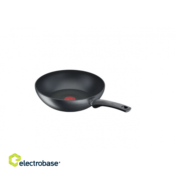 TEFAL | Frying Pan | G2701972 Easy Chef | Wok | Diameter 28 cm | Suitable for induction hob | Fixed handle | Black paveikslėlis 1