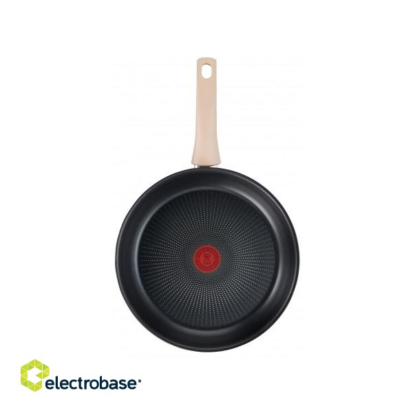 TEFAL | G2540553 Eco-Respect | Frying Pan | Frying | Diameter 26 cm | Suitable for induction hob | Fixed handle | Copper image 4