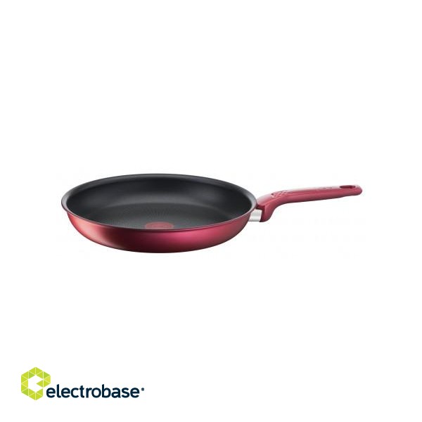 TEFAL | Frying Pan | G2730572 Daily Chef | Frying | Diameter 26 cm | Suitable for induction hob | Fixed handle | Red фото 1