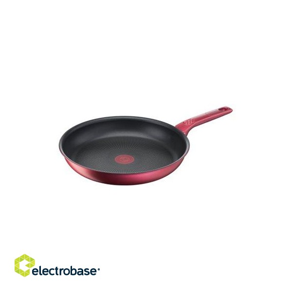 TEFAL | Daily Chef Pan | G2730672 | Frying | Diameter 28 cm | Suitable for induction hob | Fixed handle | Red