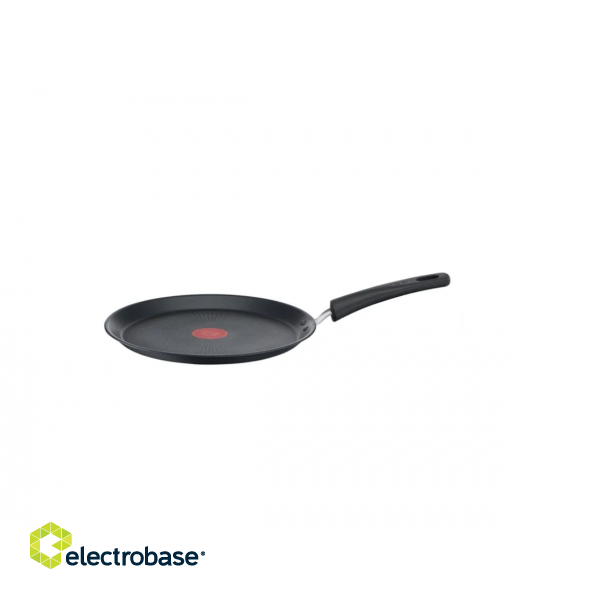 TEFAL | Pancake Pan | G2703872 Easy Chef | Crepe | Diameter 25 cm | Suitable for induction hob | Fixed handle | Black image 1