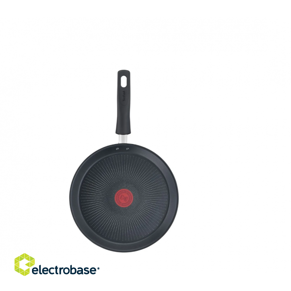 TEFAL | Pancake Pan | G2703872 Easy Chef | Crepe | Diameter 25 cm | Suitable for induction hob | Fixed handle | Black image 2