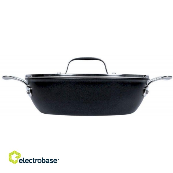 TEFAL | Pot Excellence | G2557153 | 26 cm | Titanium | Black | Dishwasher proof | Lid included image 3