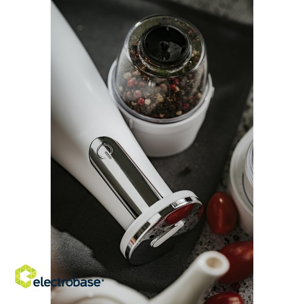 Adler | Electric Salt and pepper grinder | AD 4449w | Grinder | 7 W | Housing material ABS plastic | Lithium | Mills with ceramic querns; Charging light; Auto power off after: 3 minutes; Fully charged for 120 minutes of continuous use; Char фото 10
