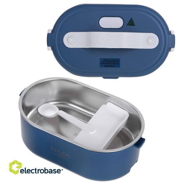 Adler Electric Lunch Box | AD 4505 | Material Plastic | Blue image 5