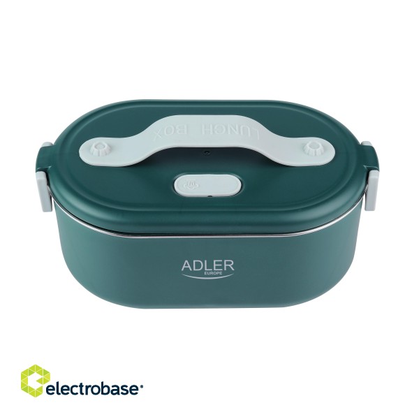 Adler | Heated Food Container | AD 4505g | Capacity 0.8 L | Material Stainless steel/Plastic | Green image 1