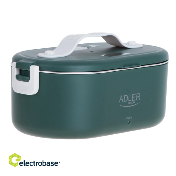 Adler | Heated Food Container | AD 4505g | Capacity 0.8 L | Material Stainless steel/Plastic | Green image 3