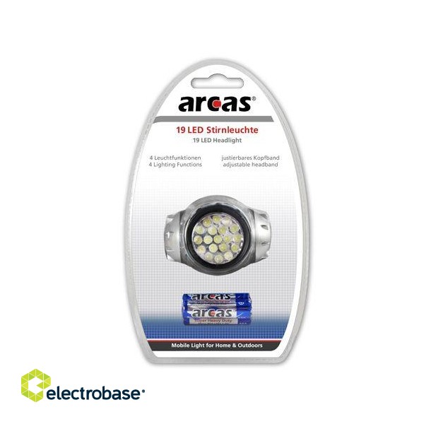 Arcas | Headlight | 19 LED | 4 light functions paveikslėlis 3