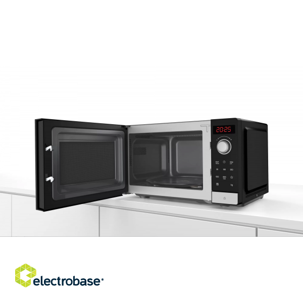 Bosch | Microwave Oven | FFL023MS2 | Free standing | 20 L | 800 W | Black image 7
