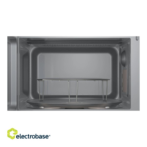 Bosch | Microwave oven Serie 2 | FEL023MS2 | Free standing | 20 L | 800 W | Grill | Black paveikslėlis 4
