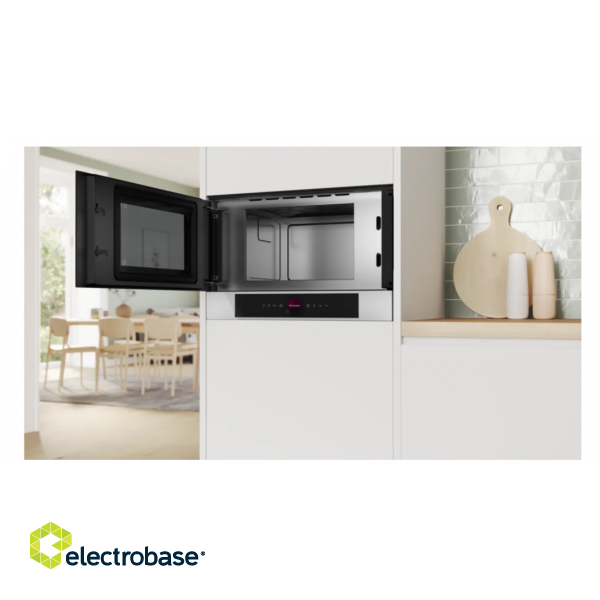 Bosch | Microwave Oven | BFL7221W1 | Built-in | 21 L | 900 W | White фото 4