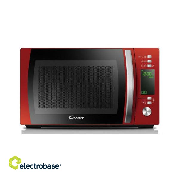 Candy | CMXG20DR | Microwave oven | Free standing | 20 L | 800 W | Grill | Red фото 1