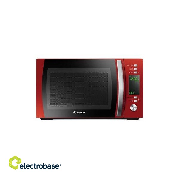 Candy | CMXG20DR | Microwave oven | Free standing | 20 L | 800 W | Grill | Red фото 2