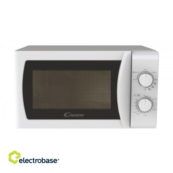 Candy | CMG20SMW | Microwave Oven with Grill | Free standing | Grill | White | 700 W фото 1