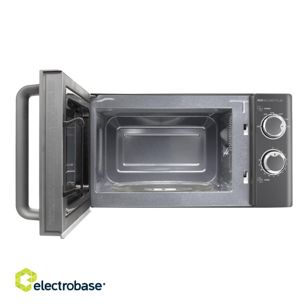 Caso | M20 Ecostyle | Microwave oven | Free standing | 20 L | 700 W | Black image 4