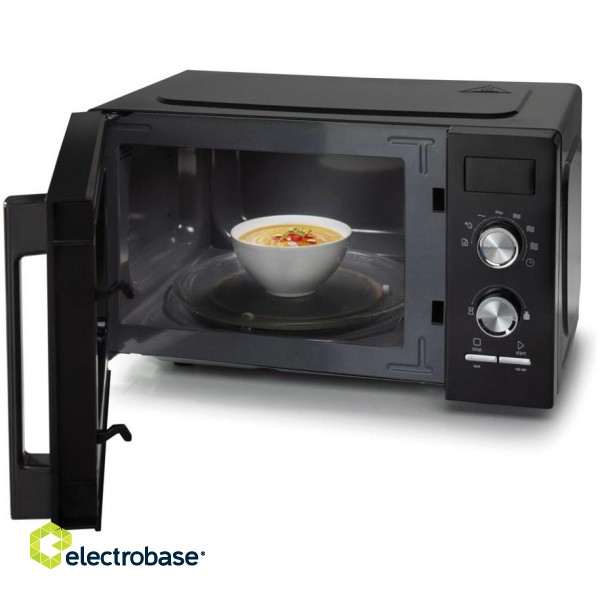 Gorenje | MO20A3BH | Microwave Oven | Free standing | 800 W | Convection | Black image 5