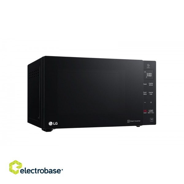 LG | Microwave Oven | MH6535GIS | Free standing | 25 L | 1450 W | Grill | Black image 1