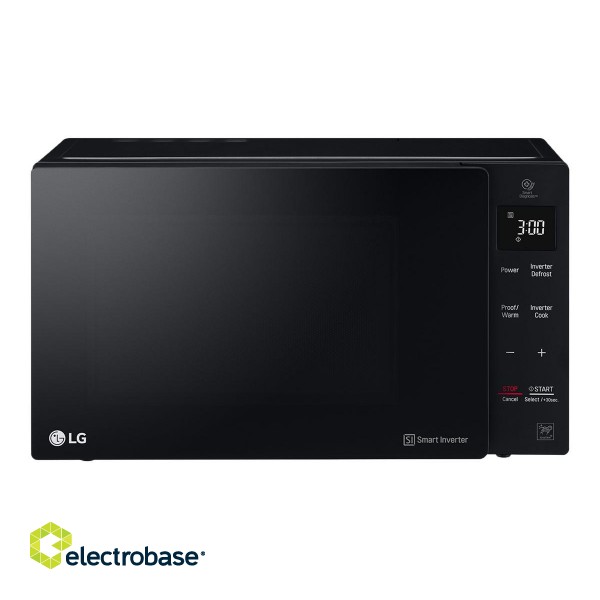 LG | Microwave Oven | MH6535GIS | Free standing | 25 L | 1450 W | Grill | Black image 2