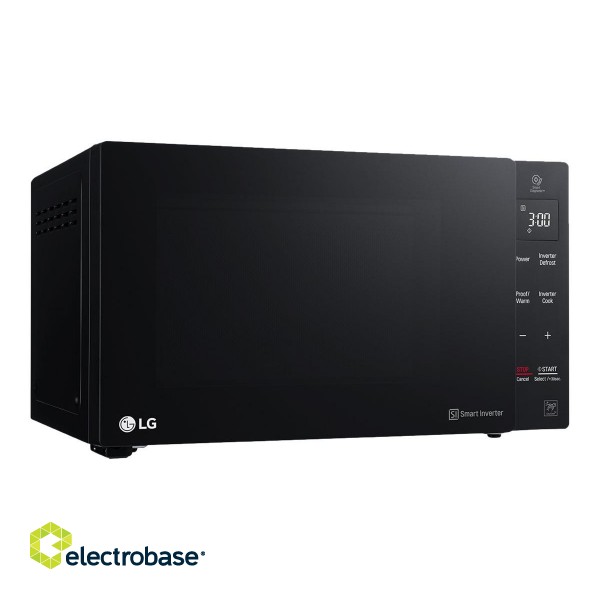 LG | Microwave Oven | MH6535GIS | Free standing | 25 L | 1450 W | Grill | Black image 4