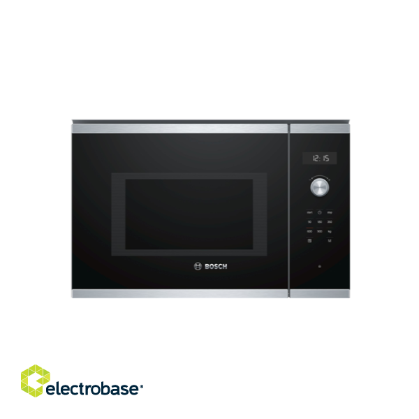 SALE OUT. | Bosch | BFL554MS0 | Microwave Oven | Stainless steel | DAMAGED PACKAGING | 900 W | 31.5 | Built-in | Bosch | Microwave Oven | BFL554MS0 | Built-in | 31.5 | 900 W | Stainless steel | DAMAGED PACKAGING paveikslėlis 6