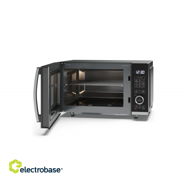 Sharp | Microwave Oven with Grill | YC-QG204AE-B | Free standing | 20 L | 800 W | Grill | Black paveikslėlis 4